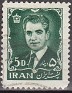 Iran - 1965 - Personajes - 5 D - Verde - Iran, Personajes - Scott 1331 - Mohammed Reza Shah Pahlavi - 0
